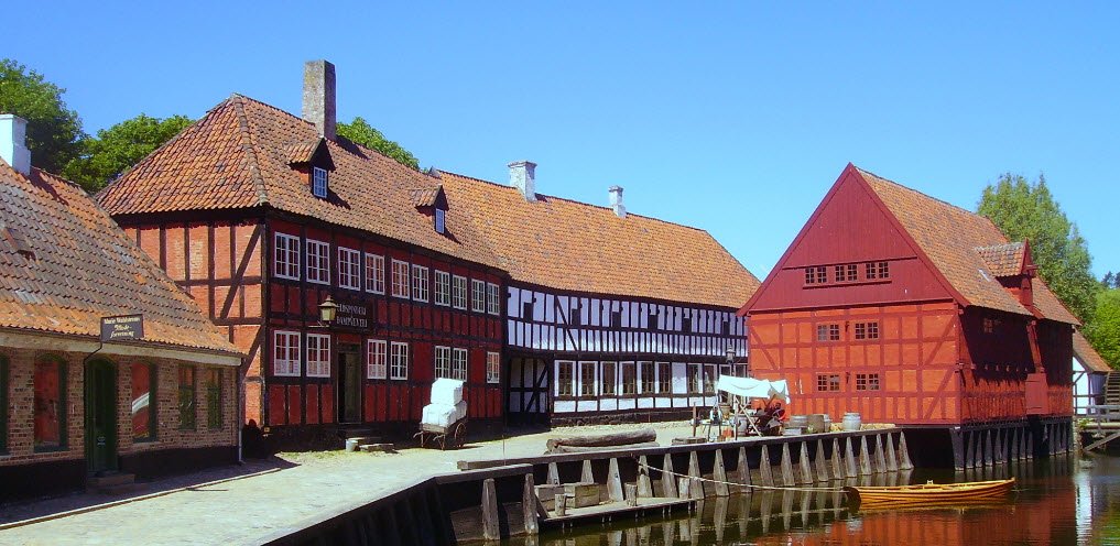 Den Gamle By (The Old Town), Aarhus, Central Jutland, Denmark
